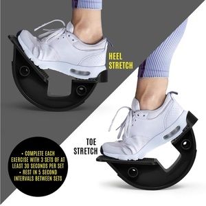 Stretch foot rocker for plantar fasciitis.